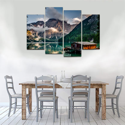 Italy Pragser Wildsee Canvas Prints Wall Art Home Decor - Canvas Print Sale