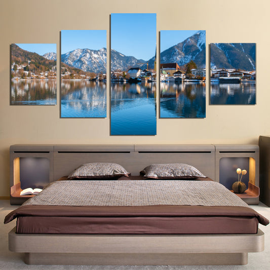 Lake Tegernsee Canvas Prints Wall Art Home Decor - Canvas Print Sale