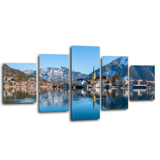 Lake Tegernsee Canvas Prints Wall Art Home Decor - Canvas Print Sale