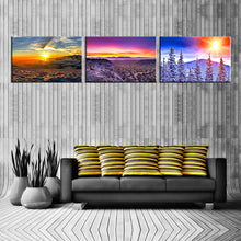 Load image into Gallery viewer, 3 Pieces Custom Canvas Prints With Your Own Photos Large Canvas Wall Art Personalised Canvas Prints - Canvas Print Sale
