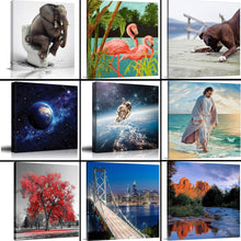 Load image into Gallery viewer, 3 Photo Collage Canvas Square - Canvas Print Sale