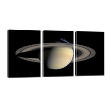 Load image into Gallery viewer, Planet Saturn Rings Solar System Aurora Canvas Prints Home Decor Wall Art - Canvas Print Sale