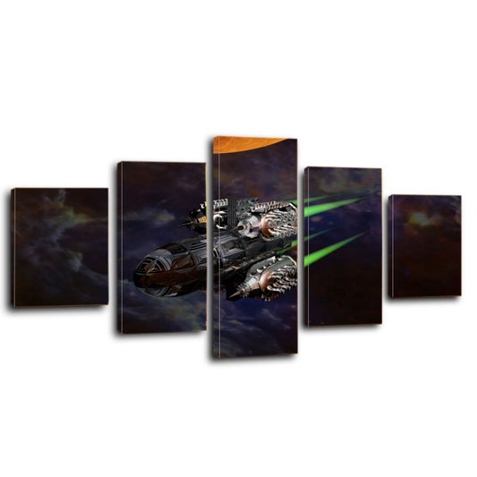 Science Fiction Space Sunrise Canvas Prints Home Decor Wall Art - Canvas Print Sale