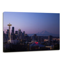 Load image into Gallery viewer, Seattle City Urban Cityscape Skyline Sunset Canvas Prints Wall Art Home Decor - Canvas Print Sale