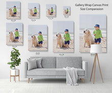 Load image into Gallery viewer, Custom Your Photos On Canvas Personalised Photo to Canvas Prints Wall Art Vertical - Canvas Print Sale