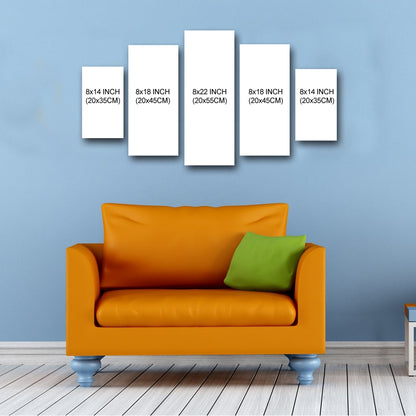 5 Piece Canvas 22" x 40" (55x100cm) - Canvas Print Sale