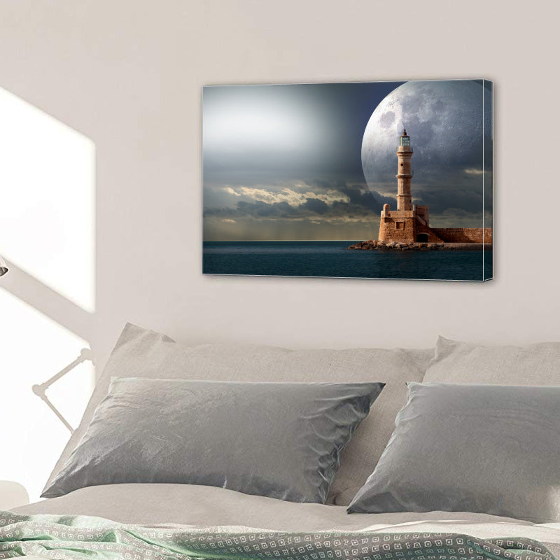 Science Astronomy Space Signal Lighthouse Canvas Prints Wall Art Home Decor - Canvas Print Sale