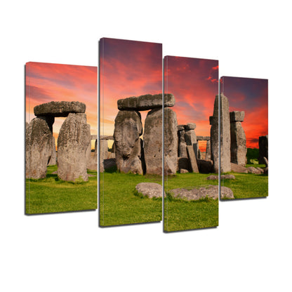 Stonehenge Monument Prehistoric Salisbury Britain Canvas Prints Wall Art - Canvas Print Sale