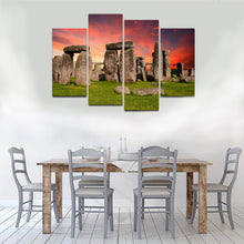 Load image into Gallery viewer, Stonehenge Monument Prehistoric Salisbury Britain Canvas Prints Wall Art - Canvas Print Sale
