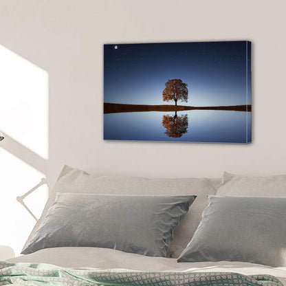 Tree Lake Canvas Prints Wall Art Home Decor - Canvas Print Sale