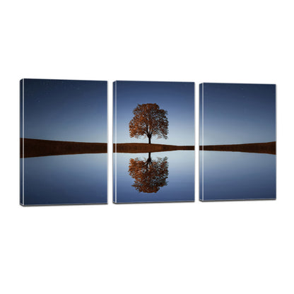 Tree Lake Canvas Prints Wall Art Home Decor - Canvas Print Sale