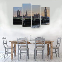 Load image into Gallery viewer, UK Parliament London England Ben Ben Westminster Canvas Prints Wall Art Home Decor - Canvas Print Sale