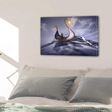 Load image into Gallery viewer, Viking Sea Ocean Water Wave Fantasy Ship Canvas Prints Wall Art Home Decor - Canvas Print Sale