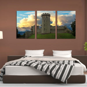 Warwick Castle Fort Heritage Tower Canvas Prints Wall Art Home Decor - Canvas Print Sale