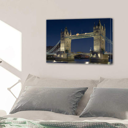 London Tower Bridge Night Canvas Prints - Canvas Print Sale