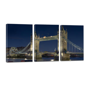 London Tower Bridge Night Canvas Prints - Canvas Print Sale