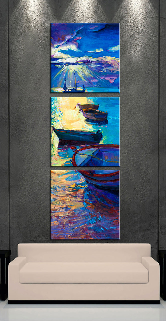 Personalised Canvas Art 3 Piece Custom Canvas Prints With Your Own Photos Canvas Wall Art - Canvas Print Sale